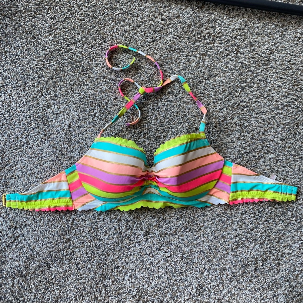 Victorias Secret Zuma Underwire Halter Bikini Top
